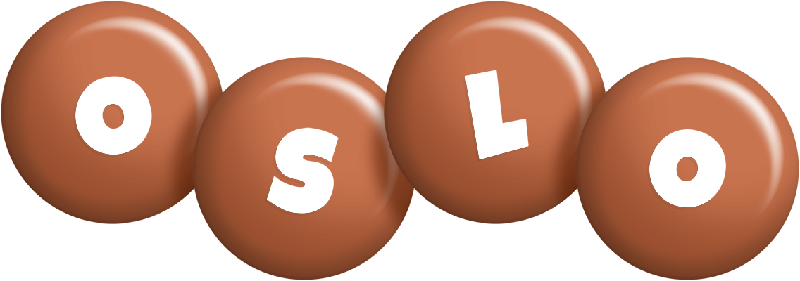 Oslo candy-brown logo