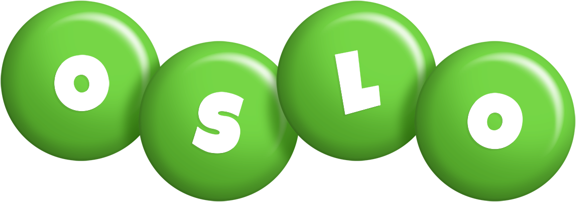 Oslo candy-green logo