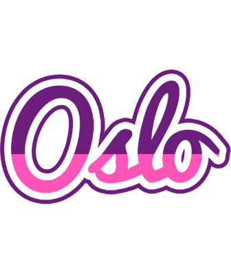 Oslo cheerful logo