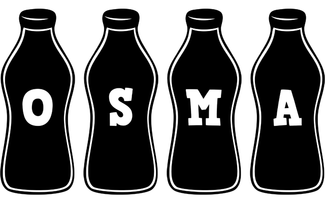 Osma bottle logo