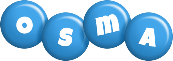 Osma candy-blue logo