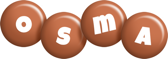 Osma candy-brown logo