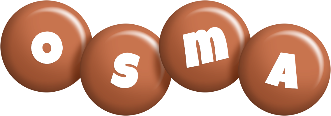 Osma candy-brown logo