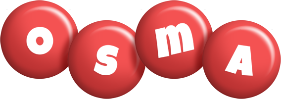 Osma candy-red logo