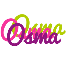 Osma flowers logo