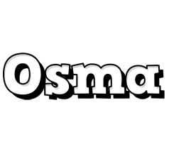 Osma snowing logo