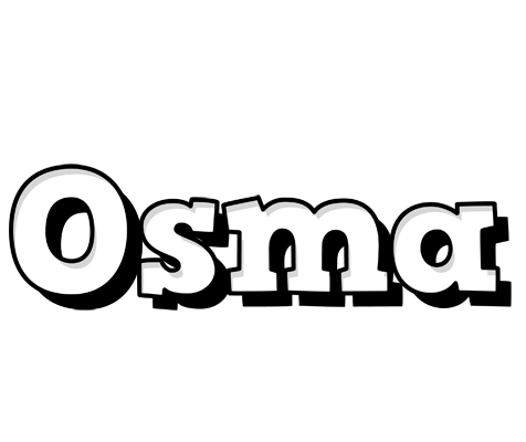 Osma snowing logo