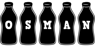 Osman bottle logo
