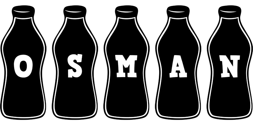 Osman bottle logo