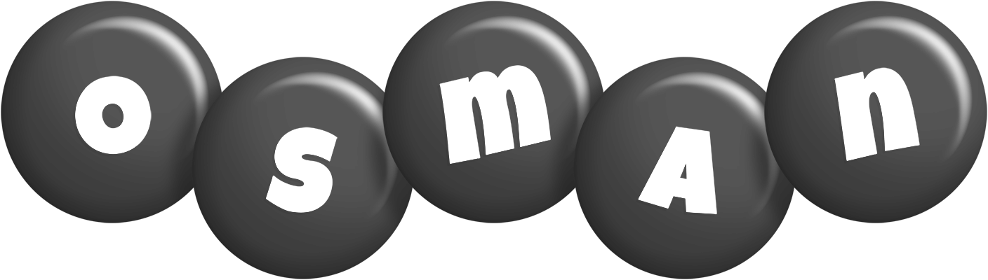 Osman candy-black logo