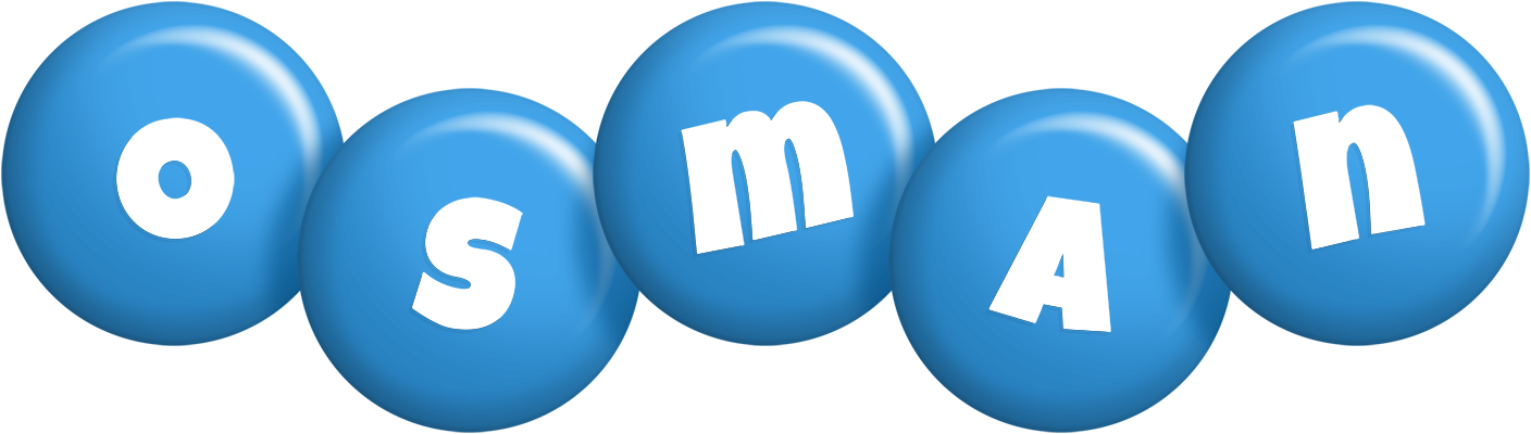 Osman candy-blue logo