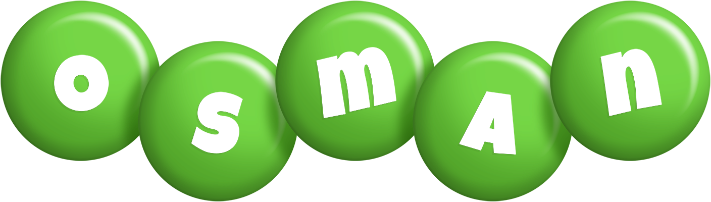 Osman candy-green logo