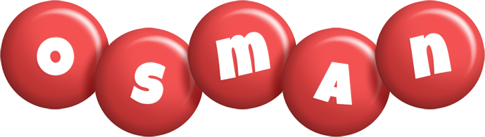 Osman candy-red logo