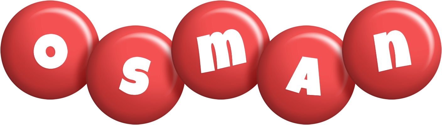 Osman candy-red logo