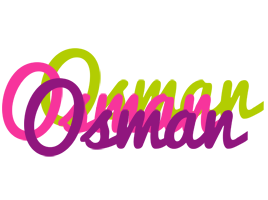Osman flowers logo