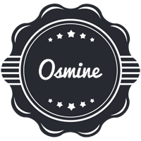 Osmine badge logo