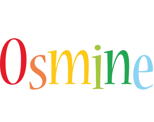 Osmine birthday logo