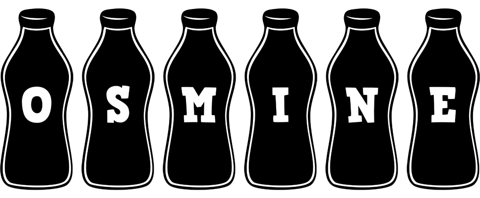 Osmine bottle logo