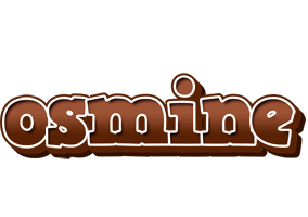 Osmine brownie logo