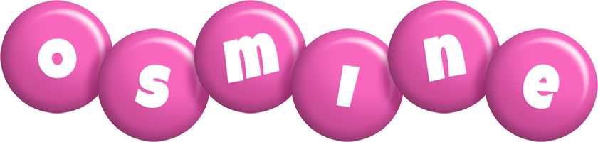 Osmine candy-pink logo