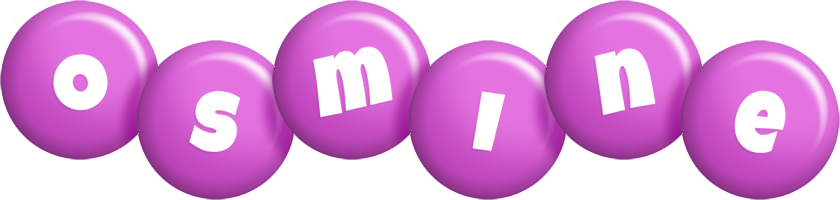 Osmine candy-purple logo