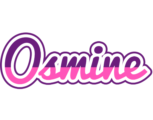 Osmine cheerful logo