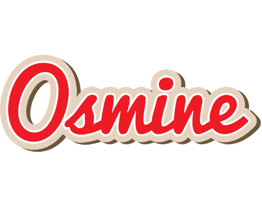 Osmine chocolate logo