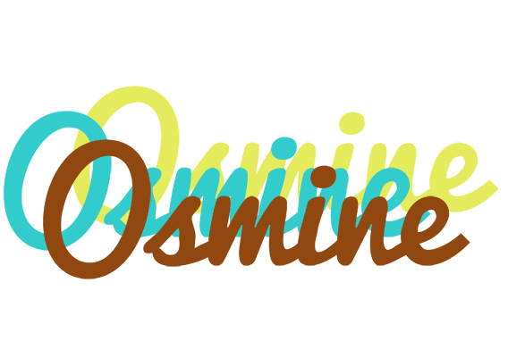 Osmine cupcake logo