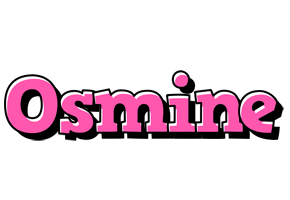 Osmine girlish logo