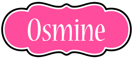 Osmine invitation logo