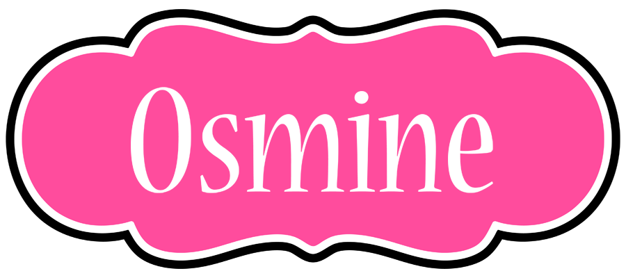 Osmine invitation logo
