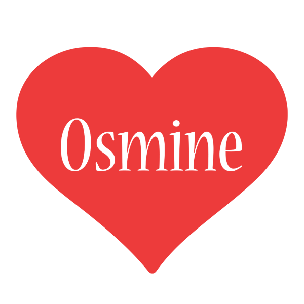 Osmine love logo
