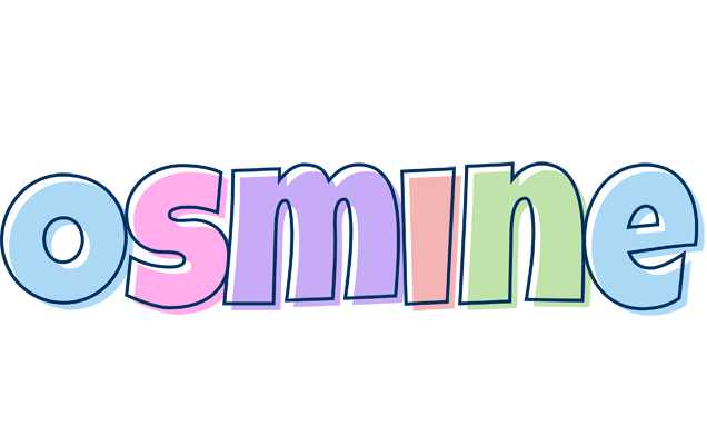 Osmine pastel logo