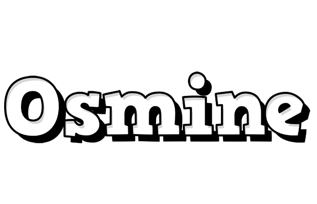 Osmine snowing logo