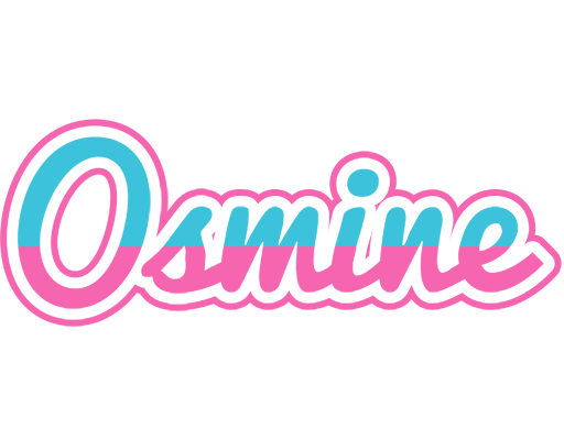 Osmine woman logo