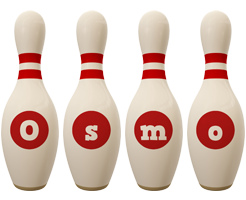 Osmo bowling-pin logo