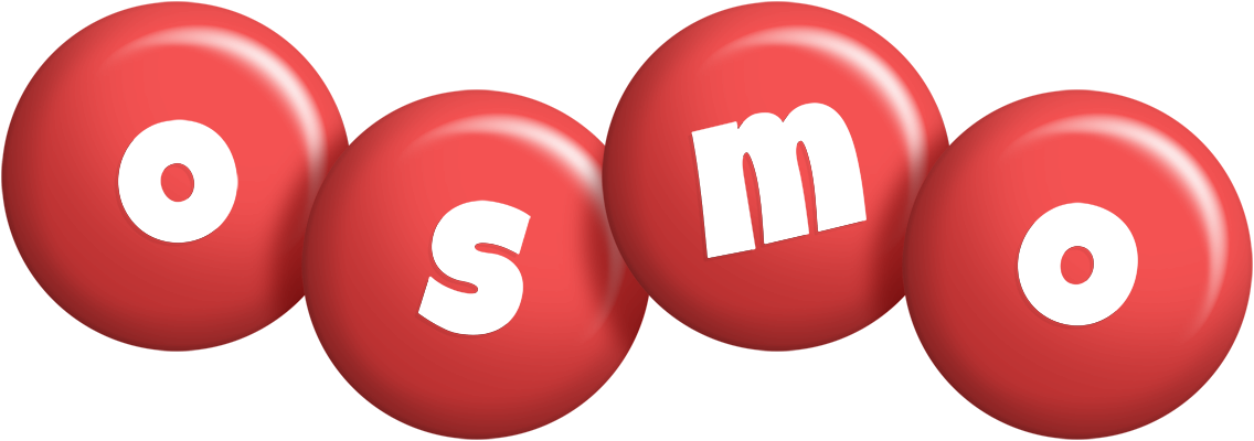 Osmo candy-red logo