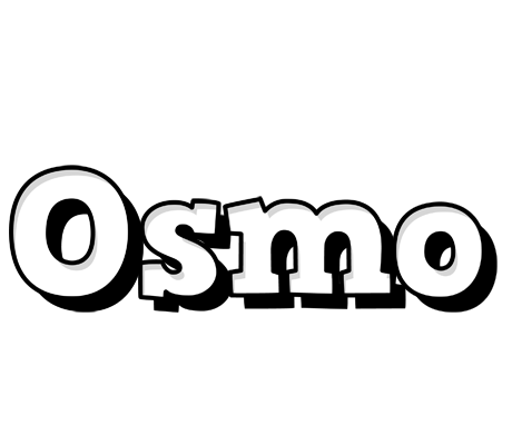 Osmo snowing logo