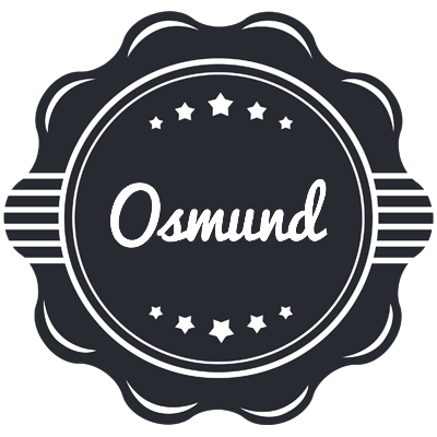 Osmund badge logo