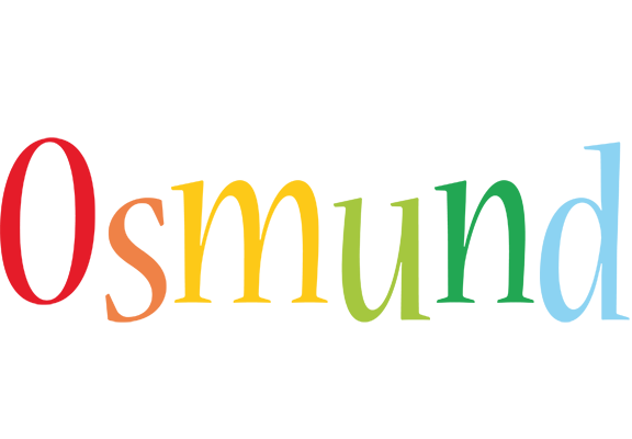 Osmund birthday logo