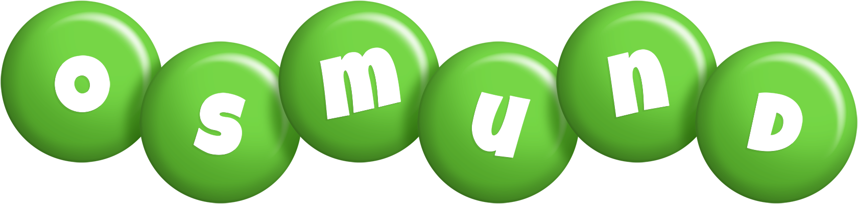 Osmund candy-green logo