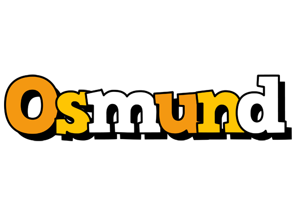 Osmund cartoon logo