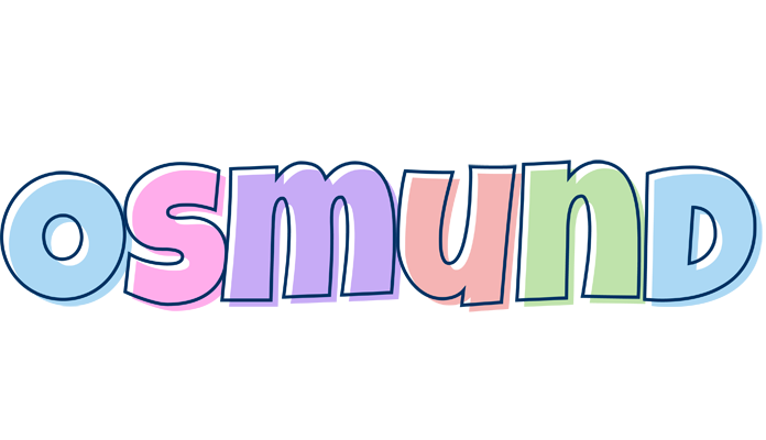 Osmund pastel logo