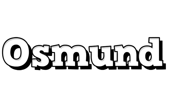 Osmund snowing logo