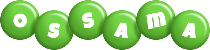 Ossama candy-green logo