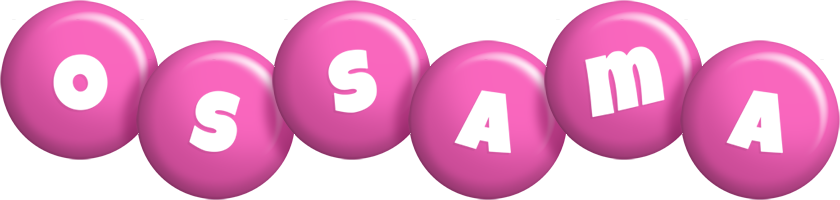 Ossama candy-pink logo