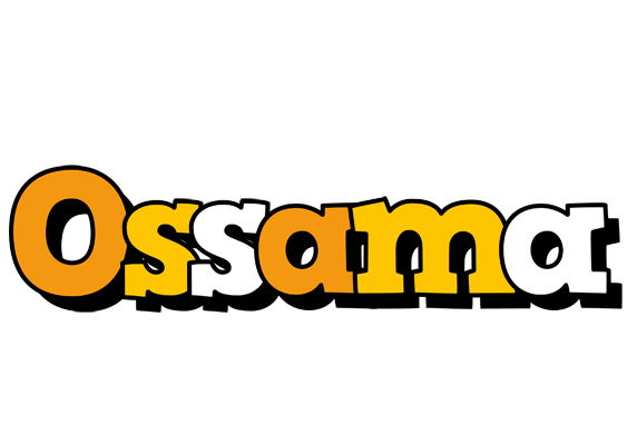 Ossama cartoon logo