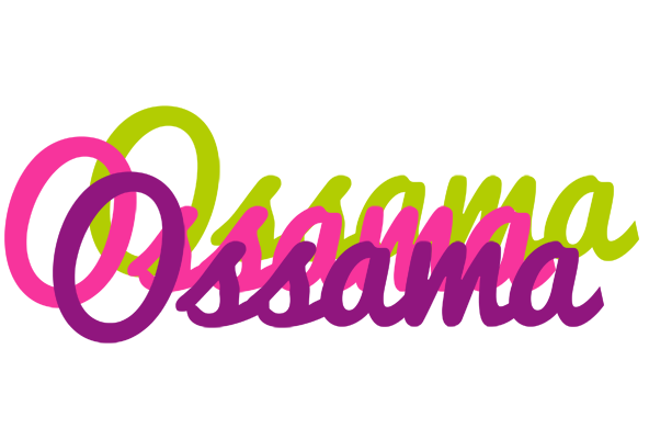Ossama flowers logo
