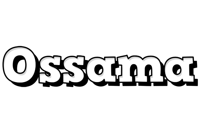 Ossama snowing logo