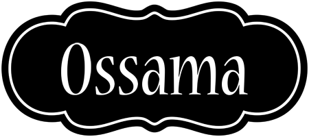 Ossama welcome logo